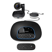 Logitech Group HD Video & Audio Conferencing System for Big Meeting Rooms